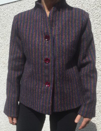 Ladies Harris Tweed Jacket Multi Colour